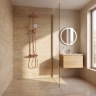 душевая система с изливом Rea Drop brushed copper (REA-P9670)