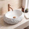 умывальник Rea Mika 37,5x25,5 накладной Light Grey матовый (REA-U3223)