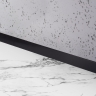 плинтус для душевого поддона Rea 130 см black (REA-K4304)