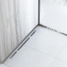 плинтус для душевого поддона Rea 120 см nickel (REA-K4307)