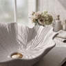 умывальник Rea Flower 47,5x40 накладной Beige матовый (REA-U7888)