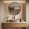 умывальник Rea Focus 48,5x34,5 накладной Taupe матовый (REA-U3228)