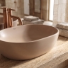 умывальник Rea Focus 48,5x34,5 накладной Taupe матовый (REA-U3228)