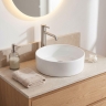 смеситель для умывальника Rea Rivo brushed nickel (REA-B6538)