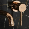 смеситель для умывальника Rea Lungo Diamond скрытого монтажа, copper + box (REA-B0540)
