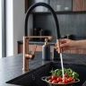 смеситель для кухни Rea Lago brushed copper (REA-B9337)