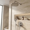 душевая система скрытого монтажа Rea Lungo Stripe brushed nickel (REA-P9493)