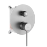 душевая система скрытого монтажа Rea Lungo Stripe brushed nickel (REA-P9493)