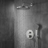 душевая система скрытого монтажа Rea Lungo Stripe brushed nickel (REA-P9493)