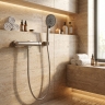 смеситель для душа Rea Arcos brushed nickel (REA-B6590)