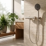 смеситель для душа Rea Arcos brushed nickel (REA-B6590)