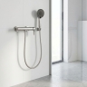 смеситель для душа Rea Arcos brushed nickel (REA-B6590)
