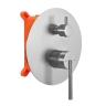 душевая система Rea Argon скрытого монтажа, brushed nickel +BOX (REA-P4413)
