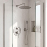 душевая система Rea Argon скрытого монтажа, brushed nickel +BOX (REA-P4413)