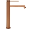 смеситель для умывальника Rea Foss copper brushed высокий (REA-B2086)
