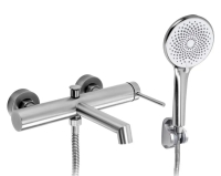 смеситель для ванны Rea Foss с изливом, brushed nikiel (REA-B6892)