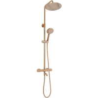 душевая система для ванны и душа с термостатом Rea Lungo copper (REA-P7997)