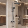 душевая система с изливом Rea Joe tytan (REA-P4410)