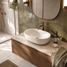 умывальник Rea Focus 48,5x34,5 накладной Creme матовый (REA-U3229)