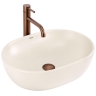 умывальник Rea Focus 48,5x34,5 накладной Creme матовый (REA-U3229)